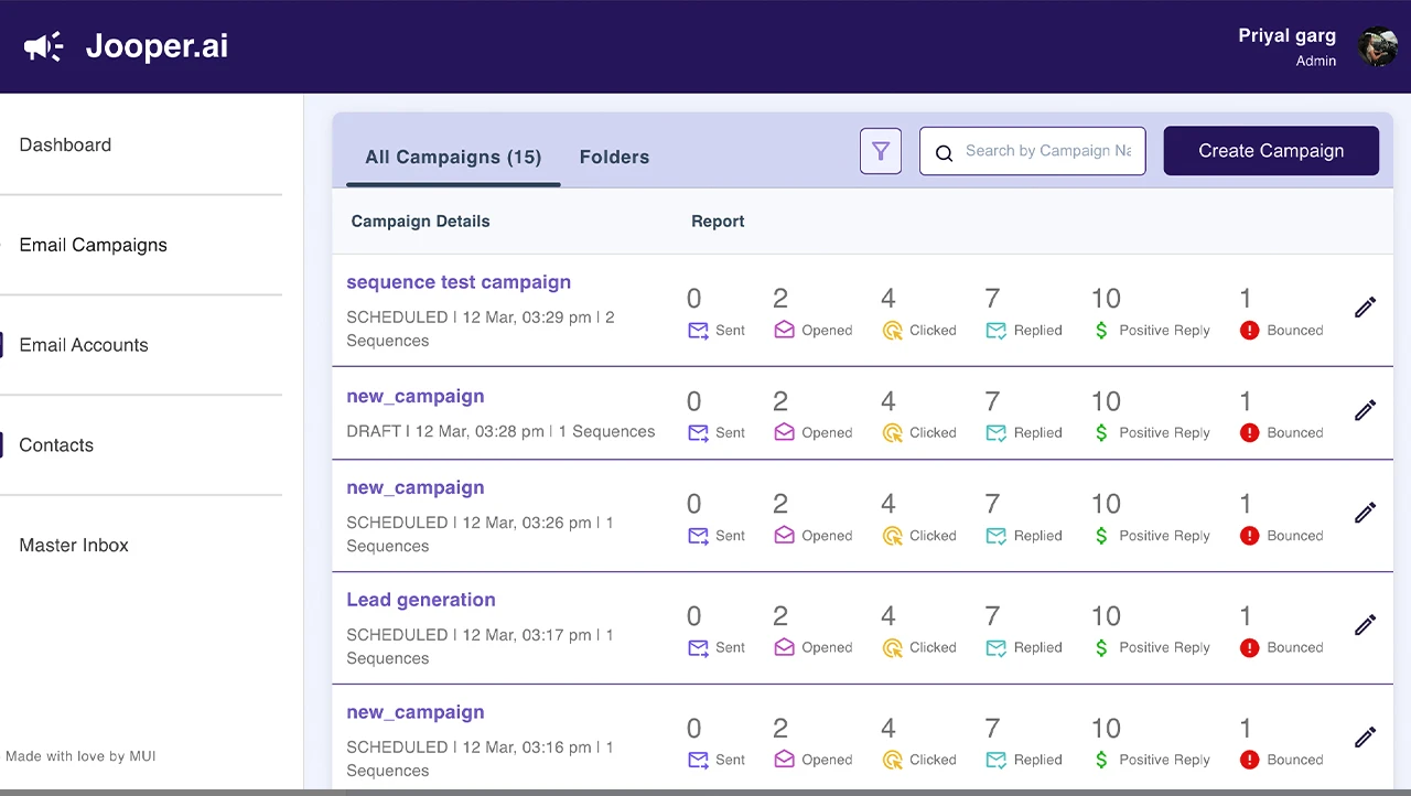 Email Automation Feature